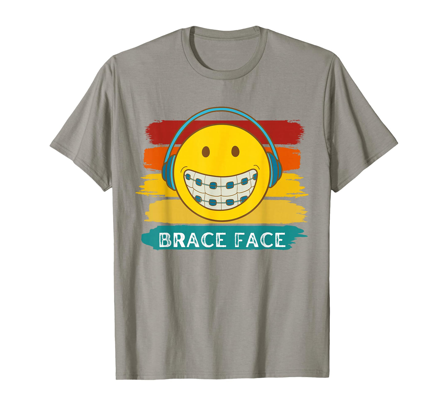 RETRO SMILE BRACE FACE Orthodontic Braces T-Shirt