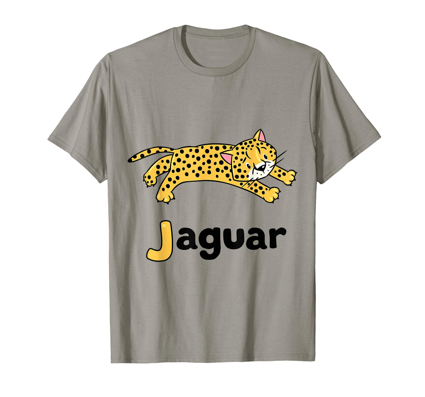 J is for Jaguar ABC Alphabet T-shirt for Teachers Students T-Shirt