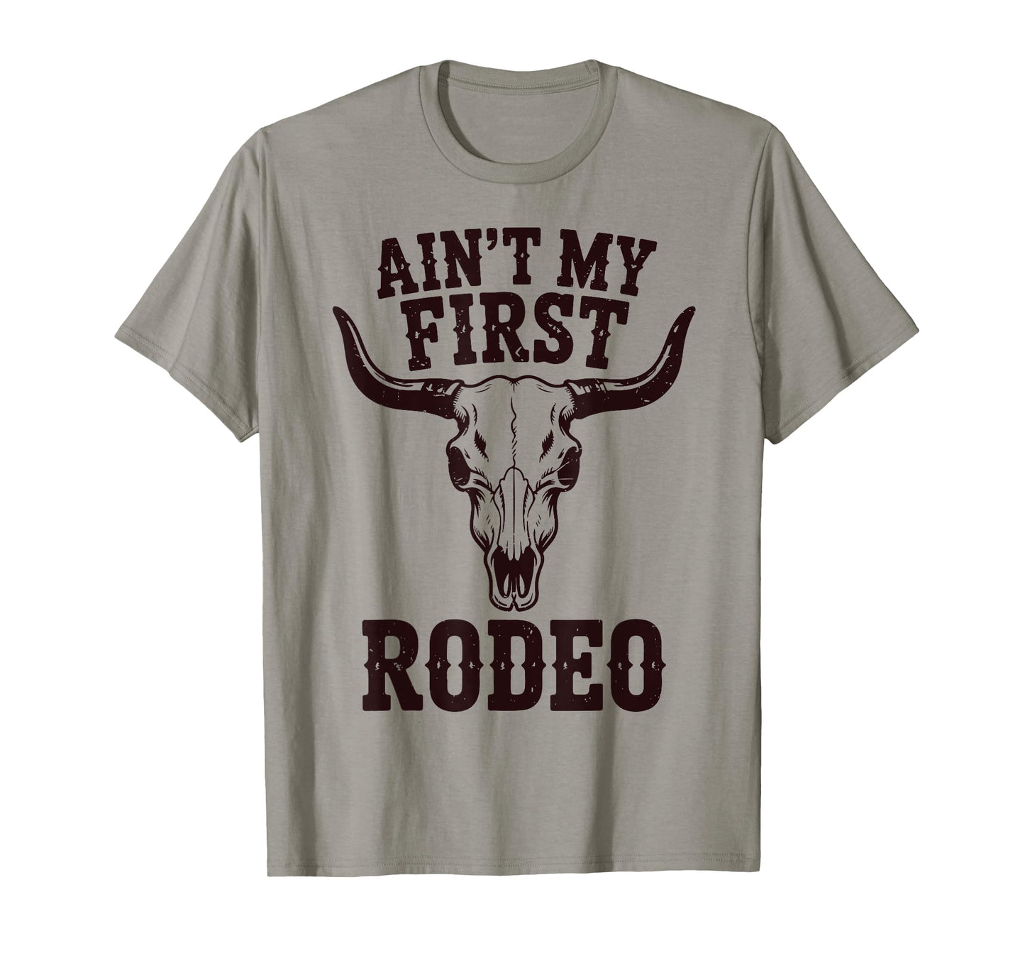 This Ain't My First Rodeo Retro Steer Skull Western Toddler T-Shirt