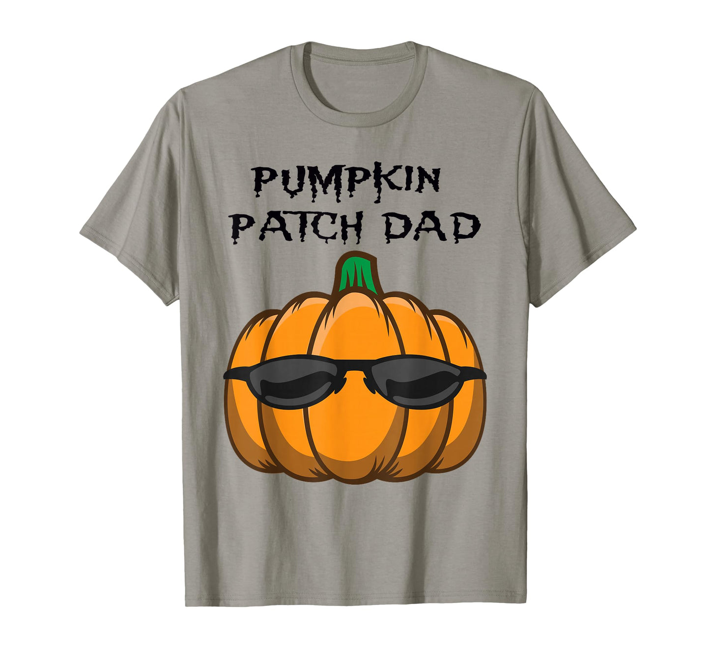 Pumpkin Patch Dad Halloween Outfit Funny Jack O Lantern T-Shirt