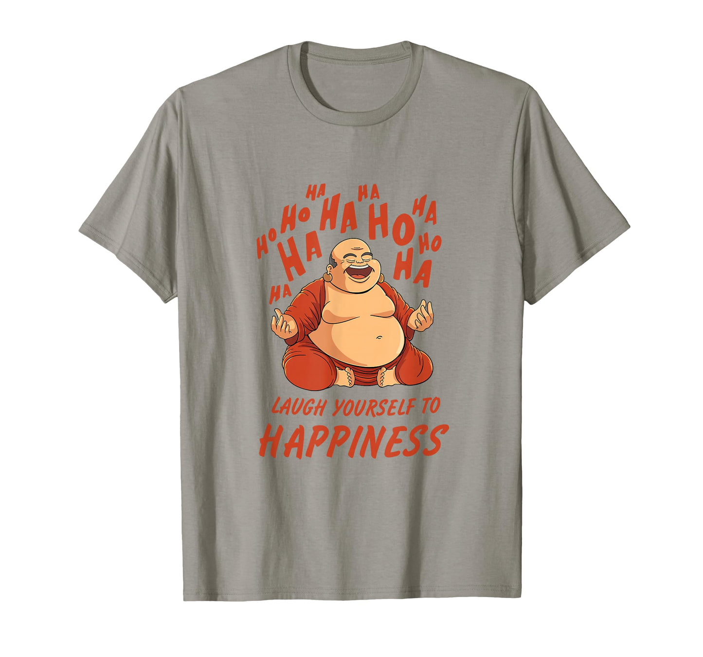 Laughing Meditation Buddha Design for Laughter Yoga Training T-Shirt