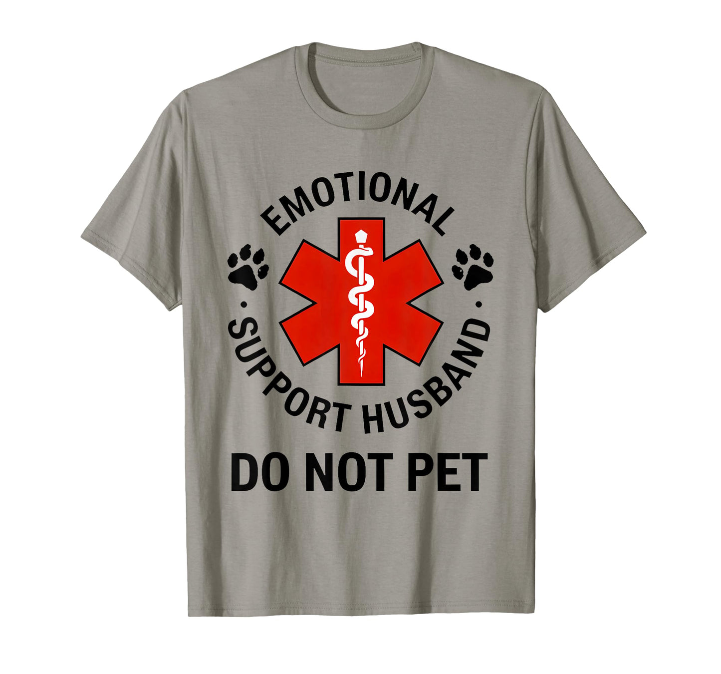 emotional support husband do not pet T-Shirt