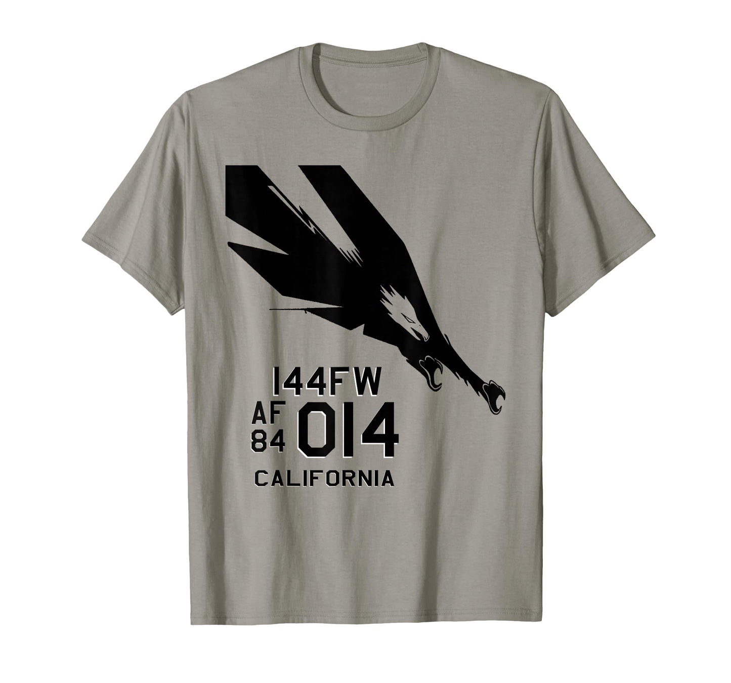 144th FW Fighter Wing F-15 Military Pilot California T-Shirt T-Shirt