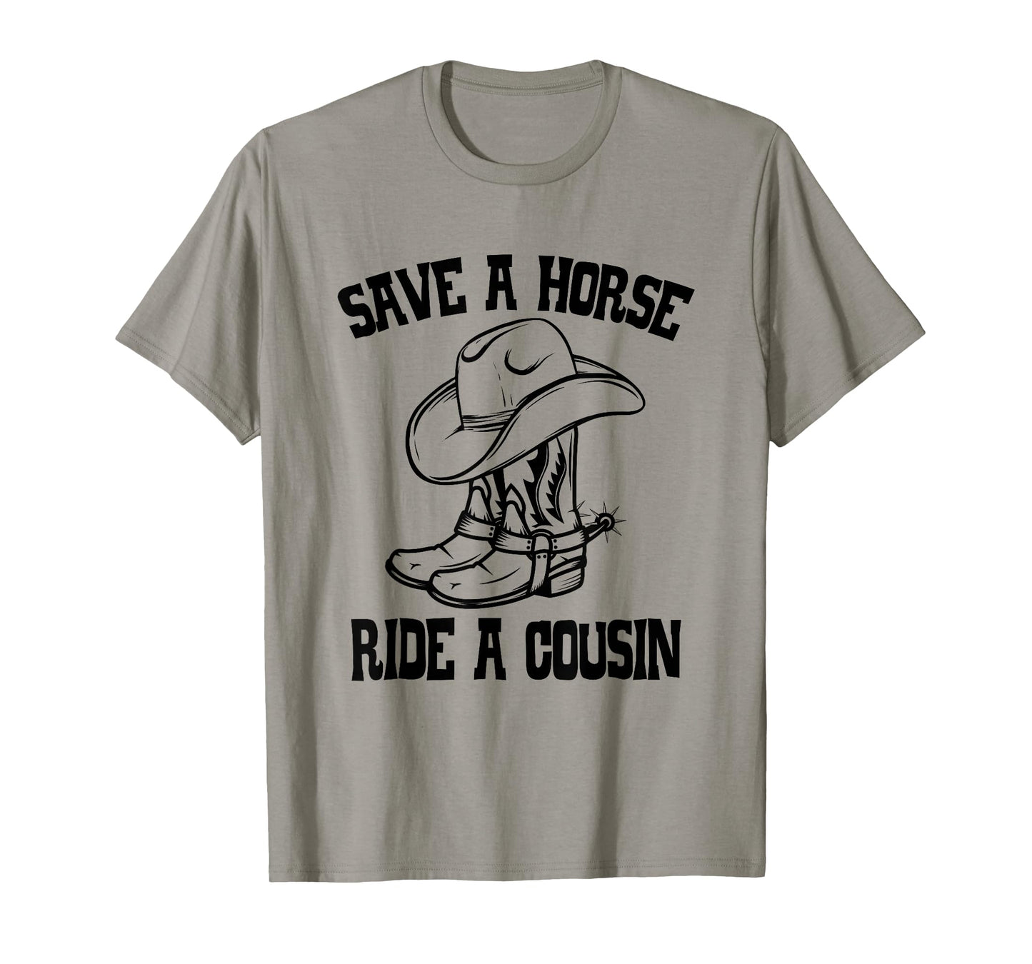 Save A Horse Ride A Cousin All Trash No Trailer Trash Y'all T-Shirt