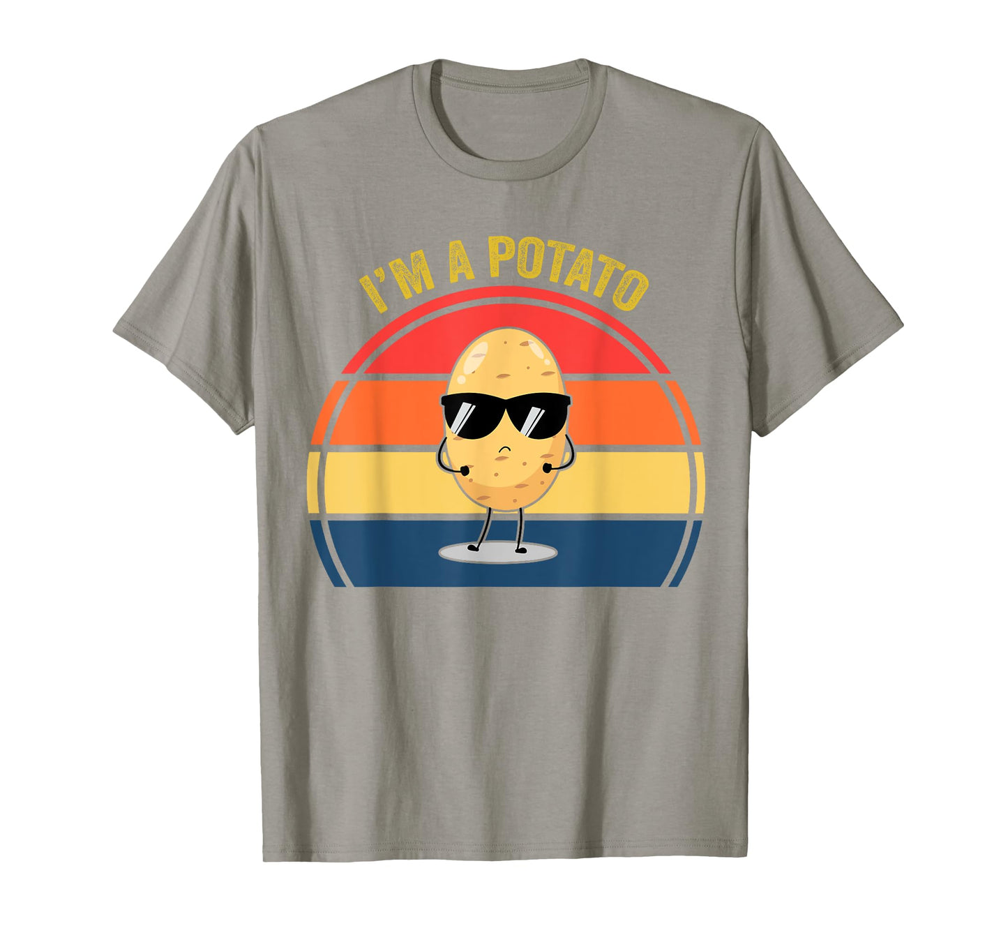 Men I'm A Potato Cute Graphic Toddler Boy Girl Kids Women T-Shirt