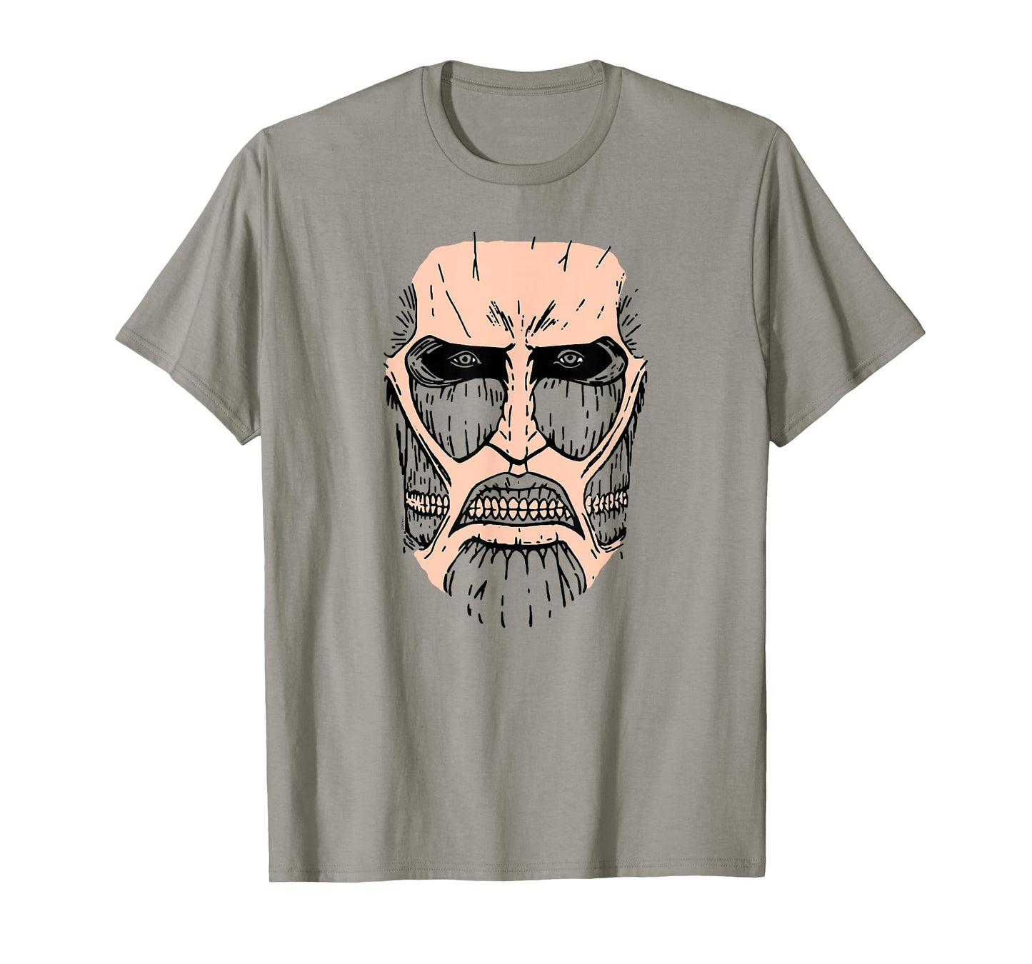 Attack on Titan Colossal Titan Face Costume Anime T-Shirt