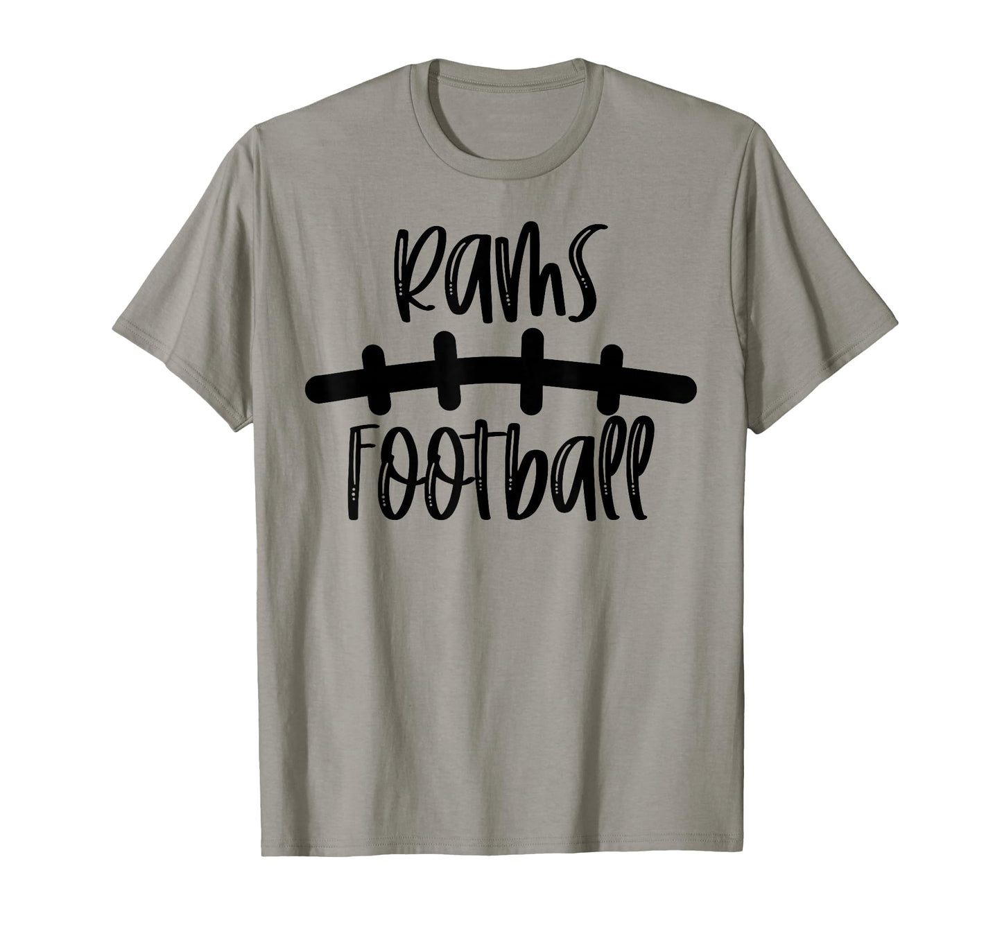Rams Football School Spirit Team Mascot Game Night T-Shirt