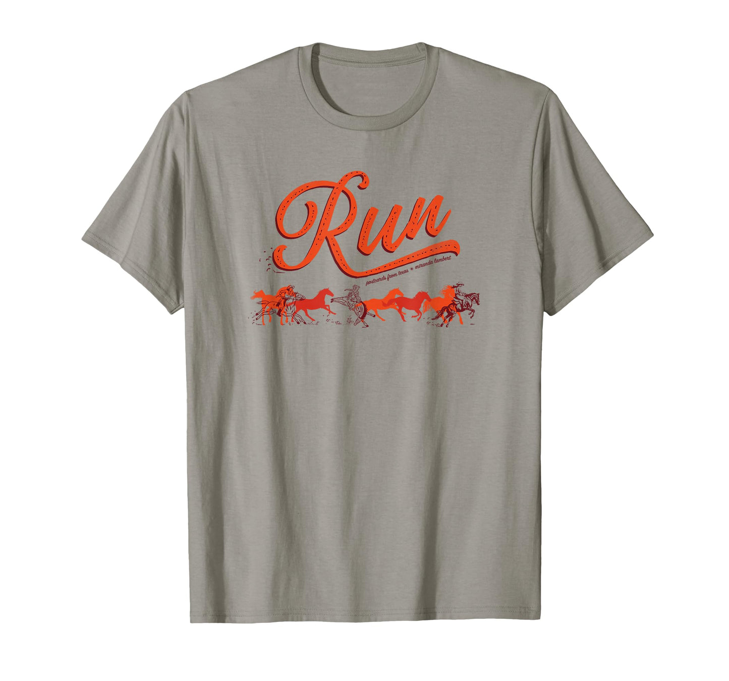 Miranda Lambert Run Postcards From Texas T-Shirt