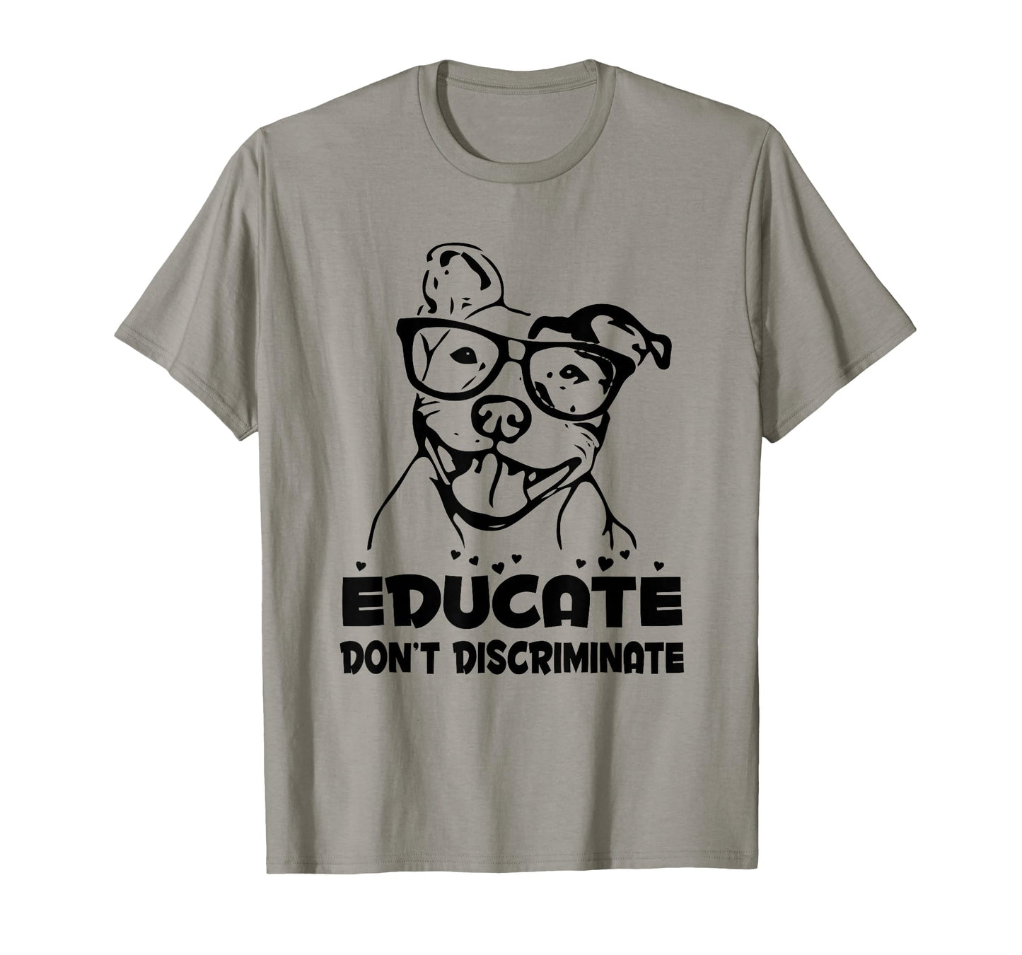 Pit Bull Lover T Shirt Pitbull Mom Rescue Dog Dad Puppy Gift T-Shirt