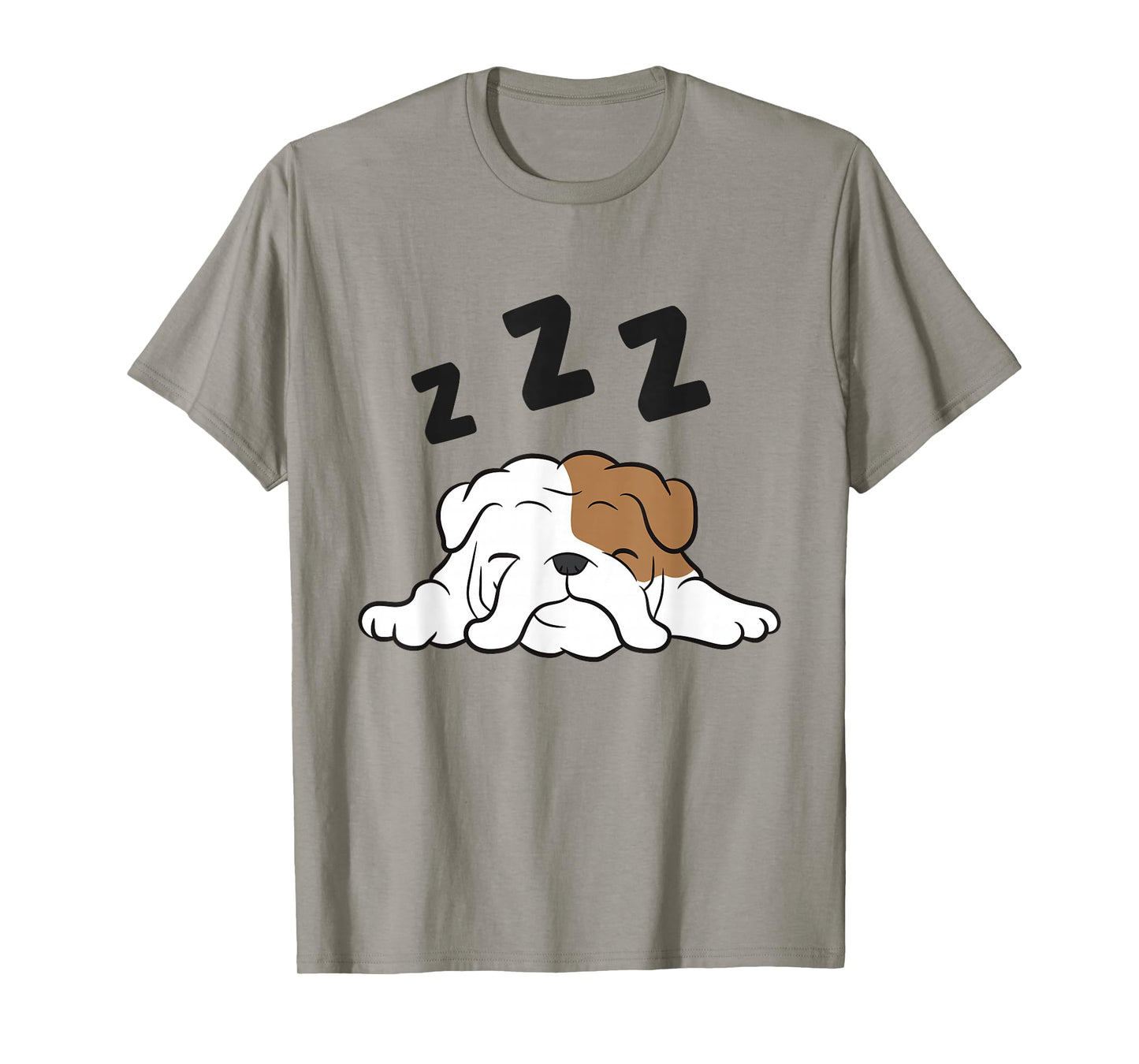 English Bulldog Tired Pajama Cute English Bulldog T-Shirt