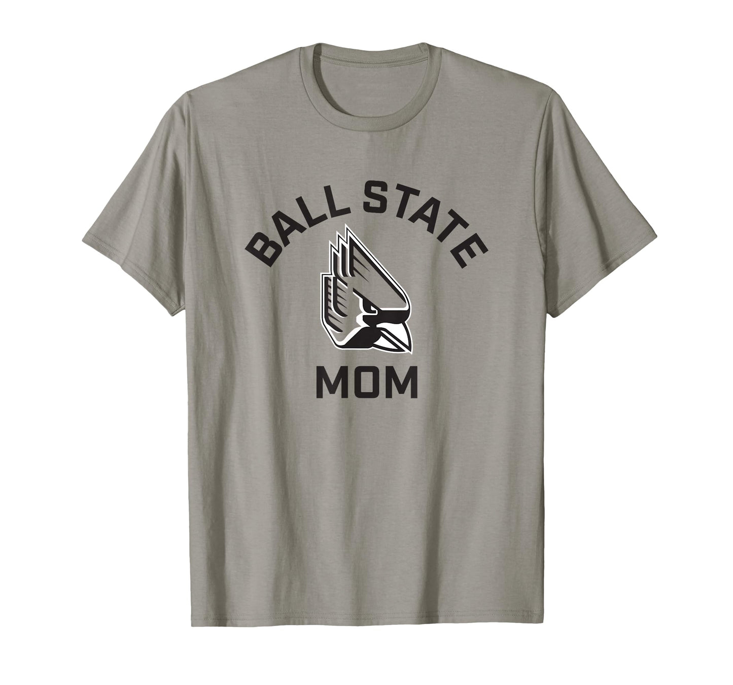 Ball State University Cardinals Arched Mom T-Shirt