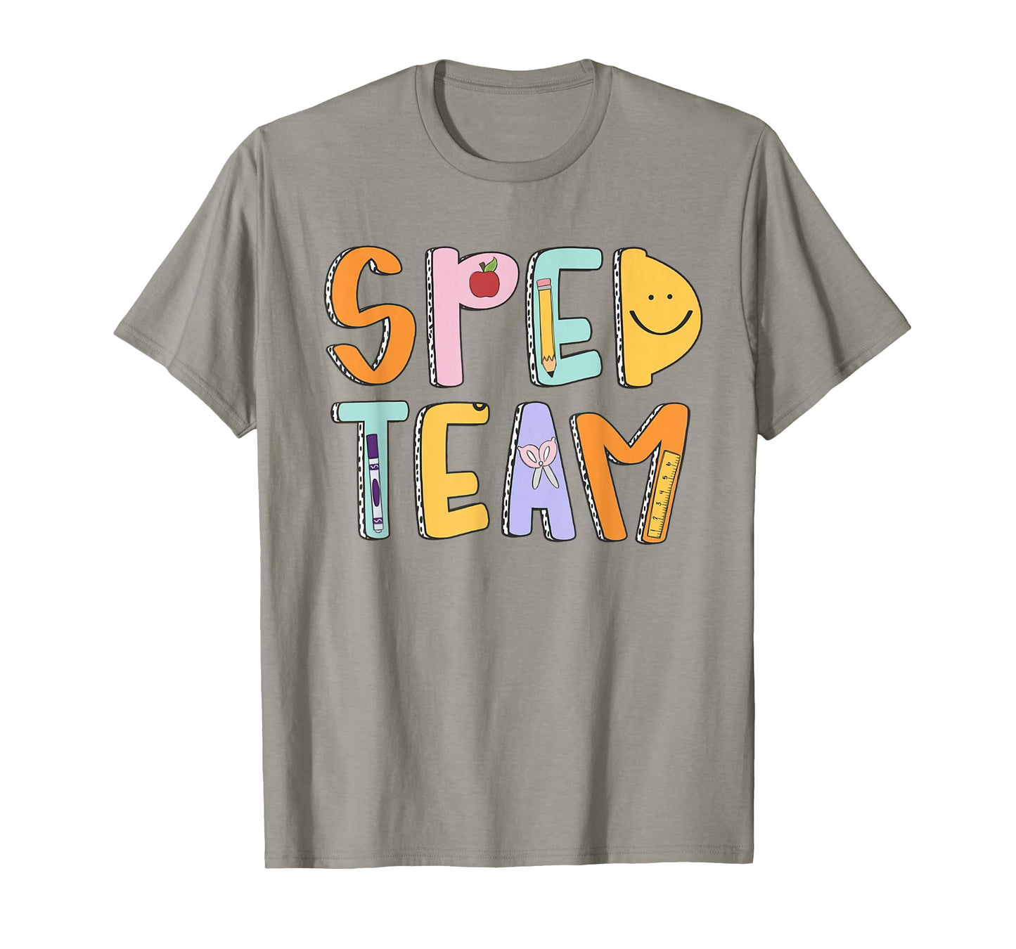 Women Special Education Teacher Back To School SPED Team T-Shirt