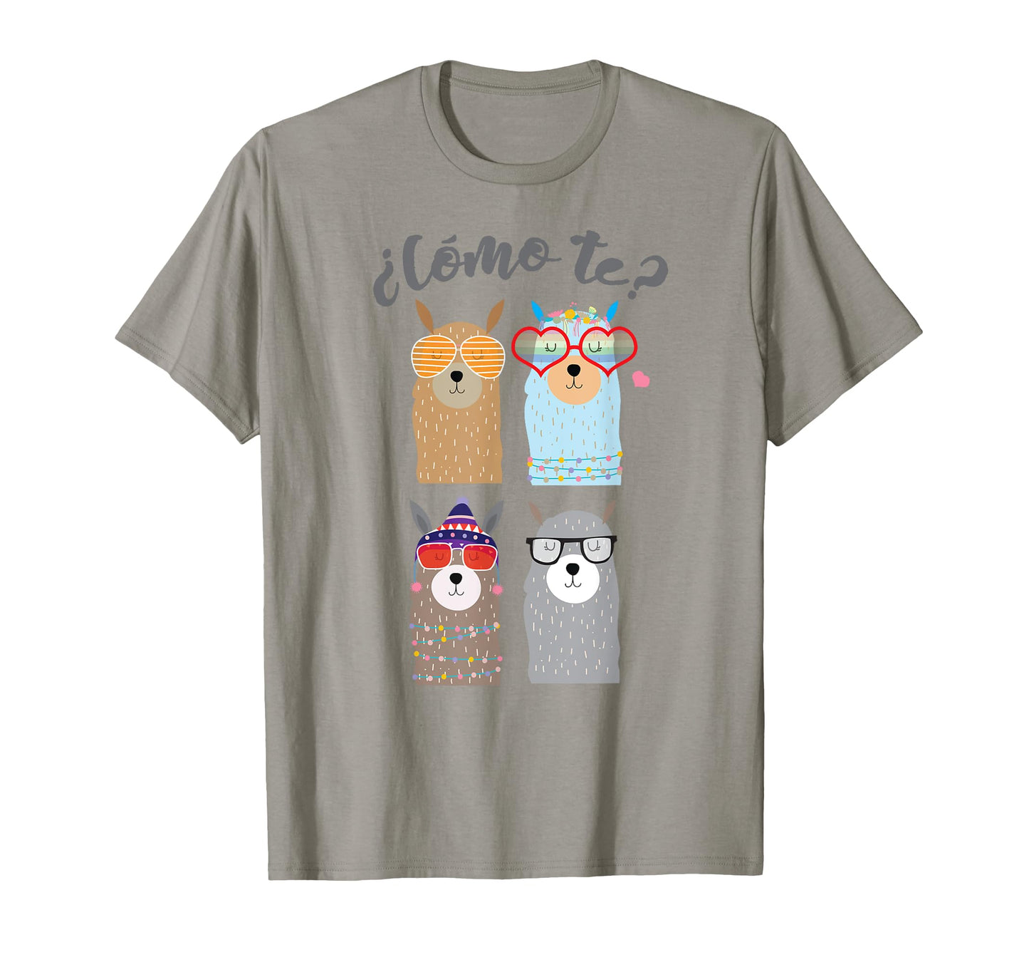 Como te llamas? Funny Womens Bilingual Spanish Teacher T-Shirt