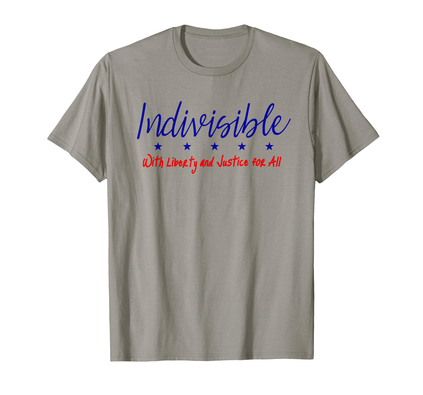 Indivisible T Shirt Progressive Liberal Feminist Democrat T-Shirt