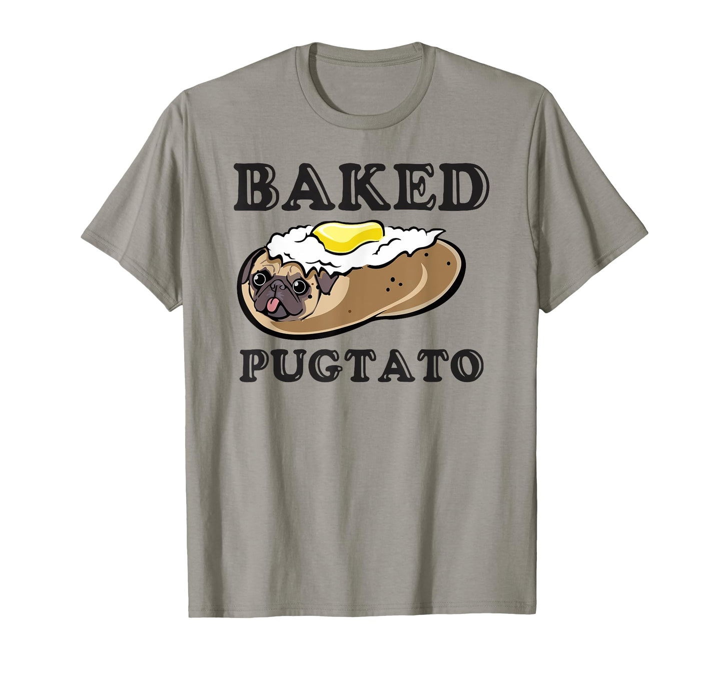Pugtato, Funny Dog Lovers, Ladies Man Dog, I Love My Pug T-Shirt