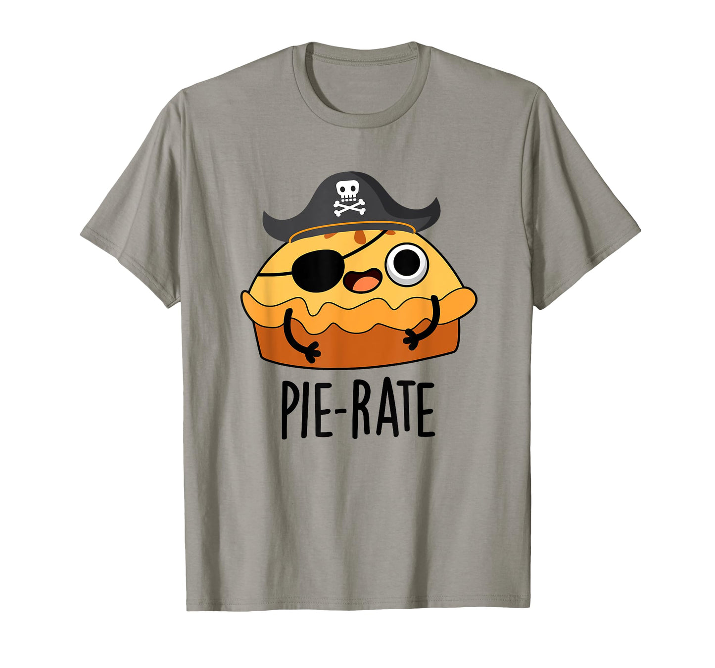 Pie-rate Funny Pie Pun T-Shirt