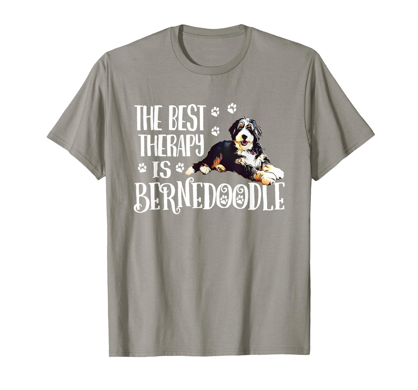 Cute Best Therapy Bernedoodle Dog Lover T-Shirt