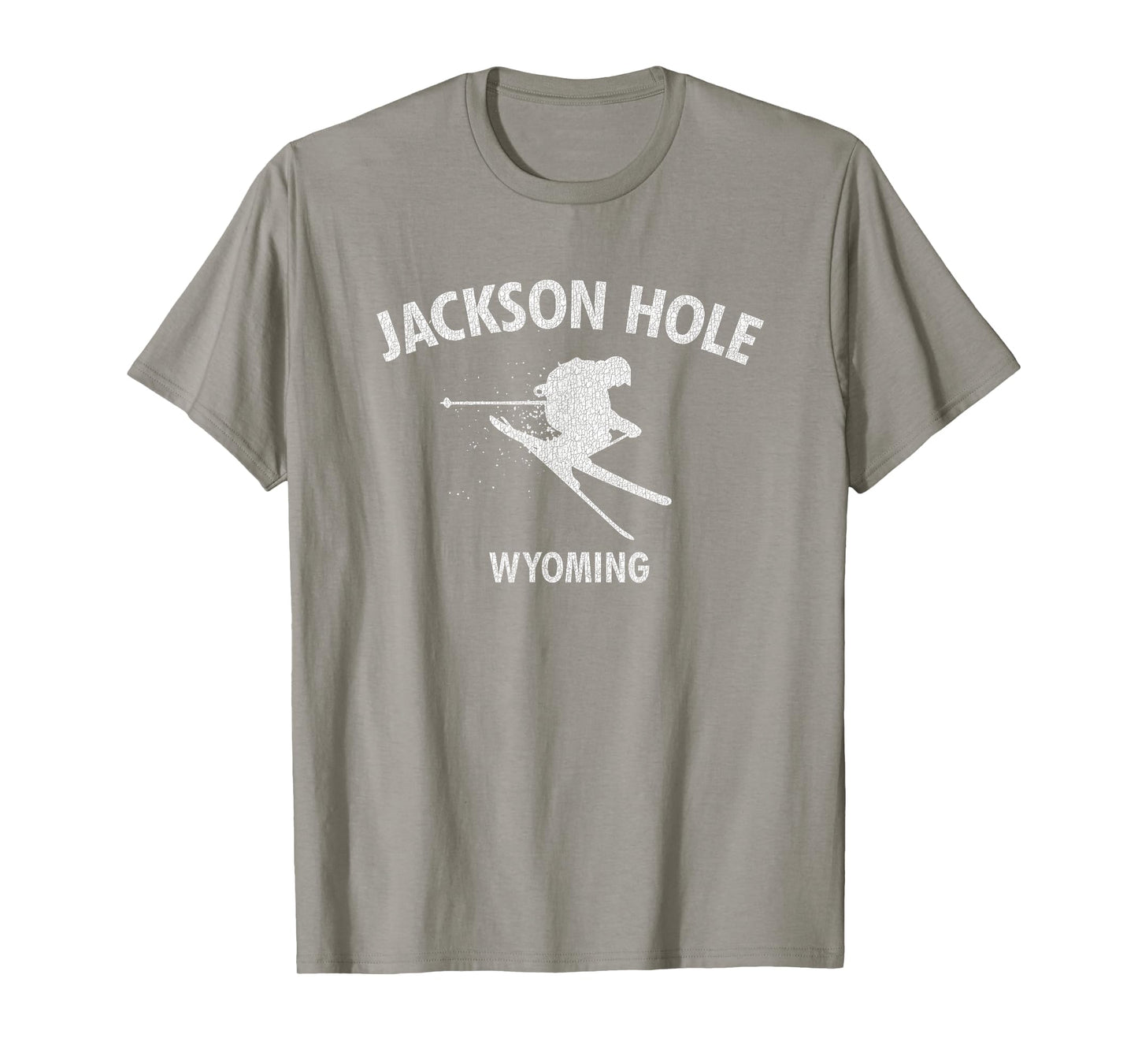 Jackson Hole Wyoming Skiing T-Shirt Ski Gift Tee T-Shirt
