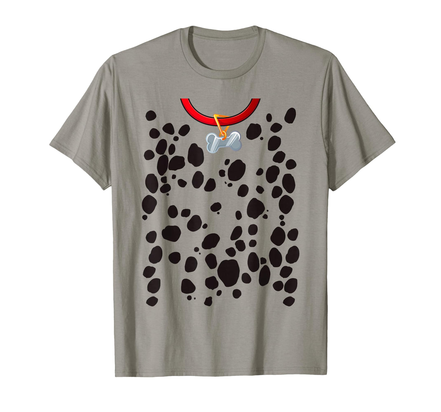 Dalmatian Costume Print Dog Dalmatians Halloween Adult Kids T-Shirt