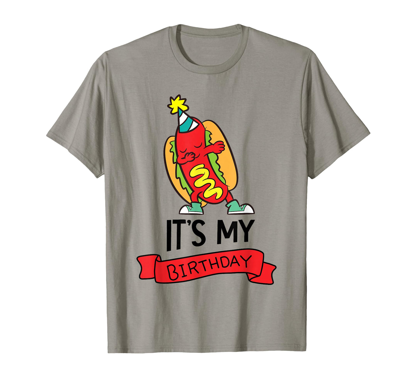 Hotdog-Themed Birthday Party Its My Birthday T-Shirt