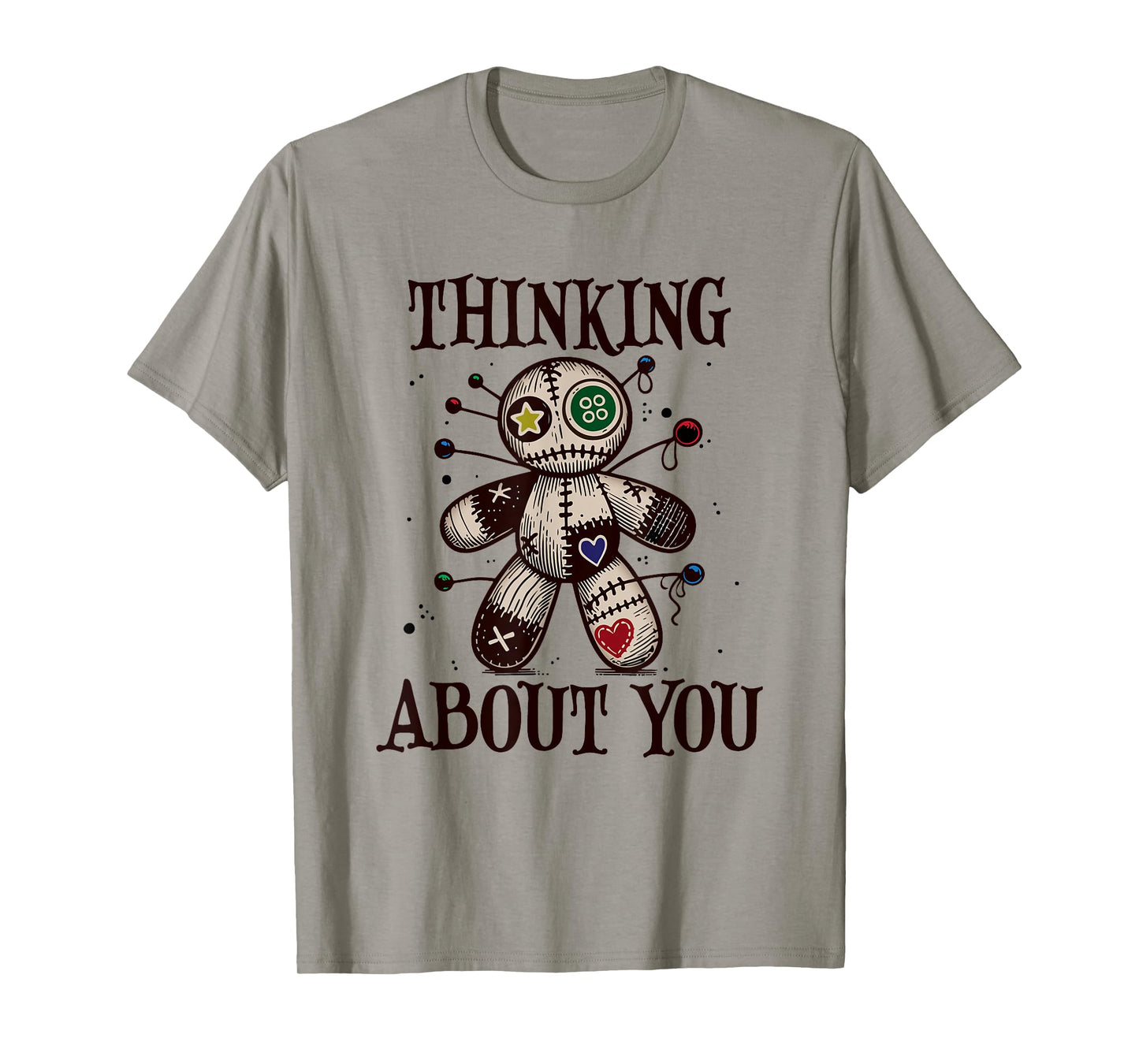 Thinking about you, Voodoo Doll T-Shirt