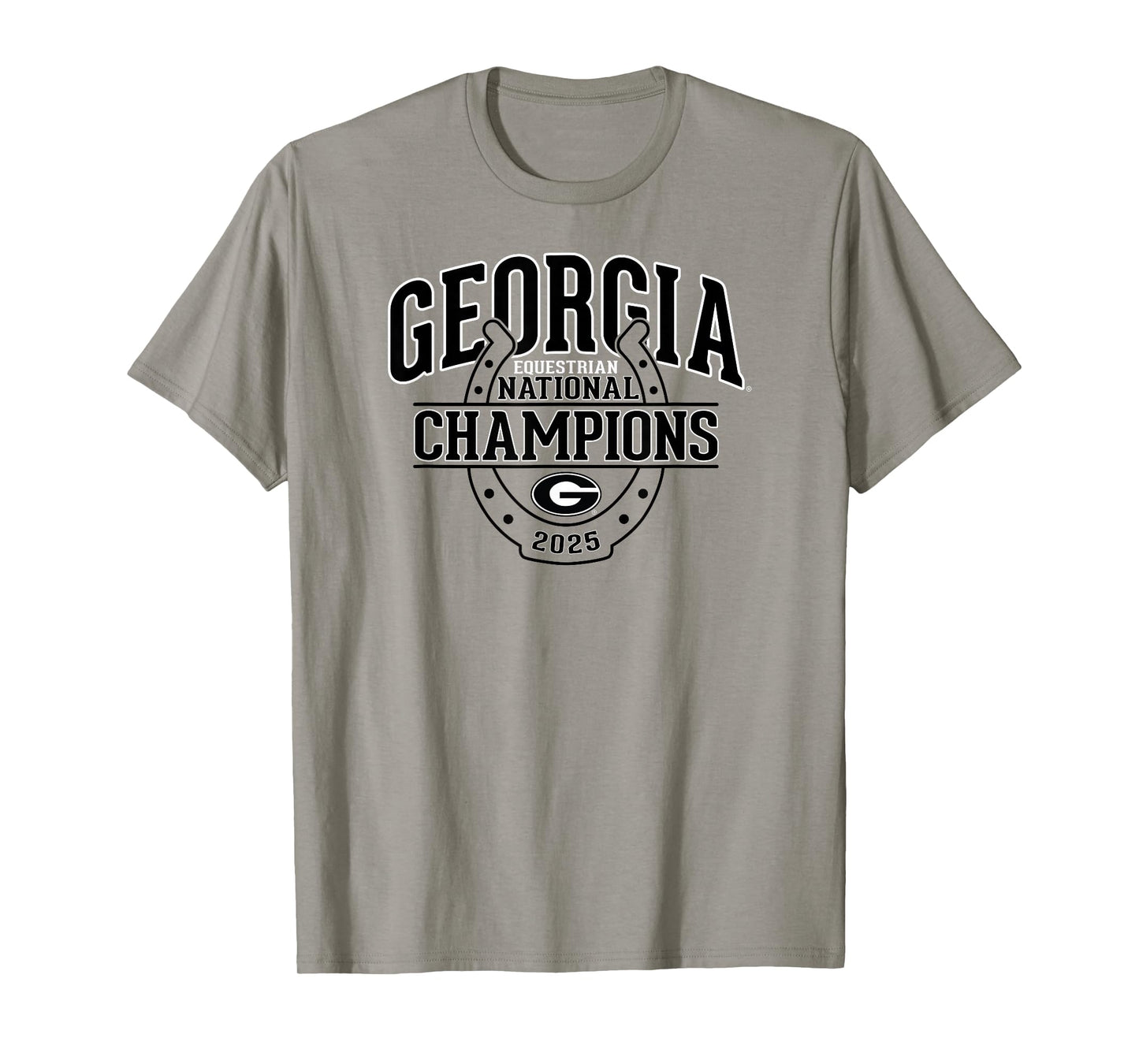 Georgia Bulldogs Equestrian National Champs 2025 T-Shirt