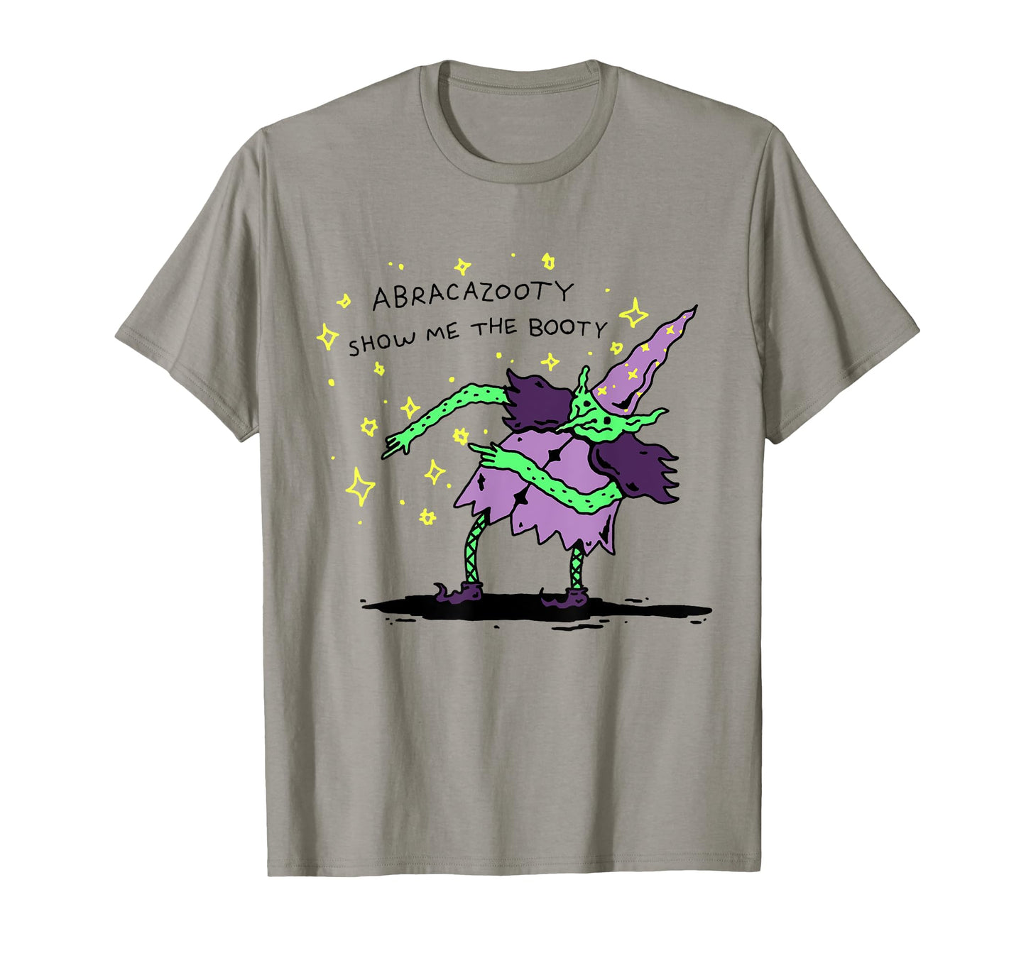 Abracazooty Show Me the Booty Funny Wizard T-Shirt