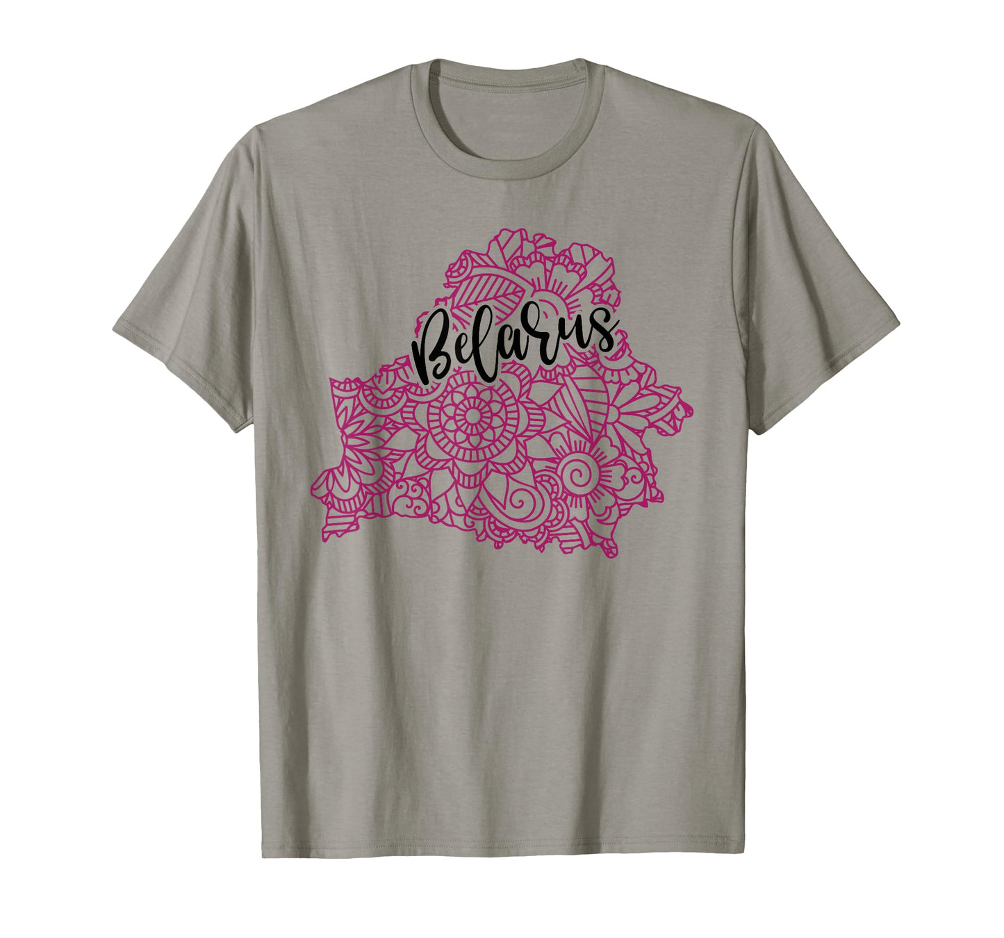 Belarus Country Mandala T-Shirt
