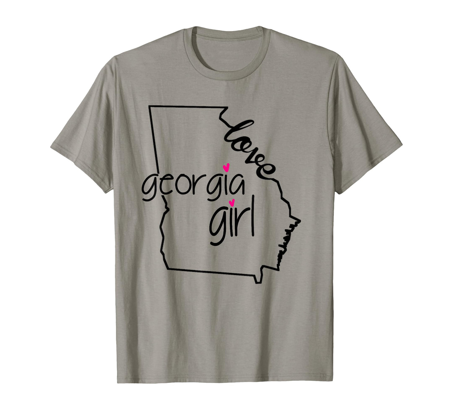 Georgia Girl Tshirt I Love Georgia Home Tee Peach State T-Shirt