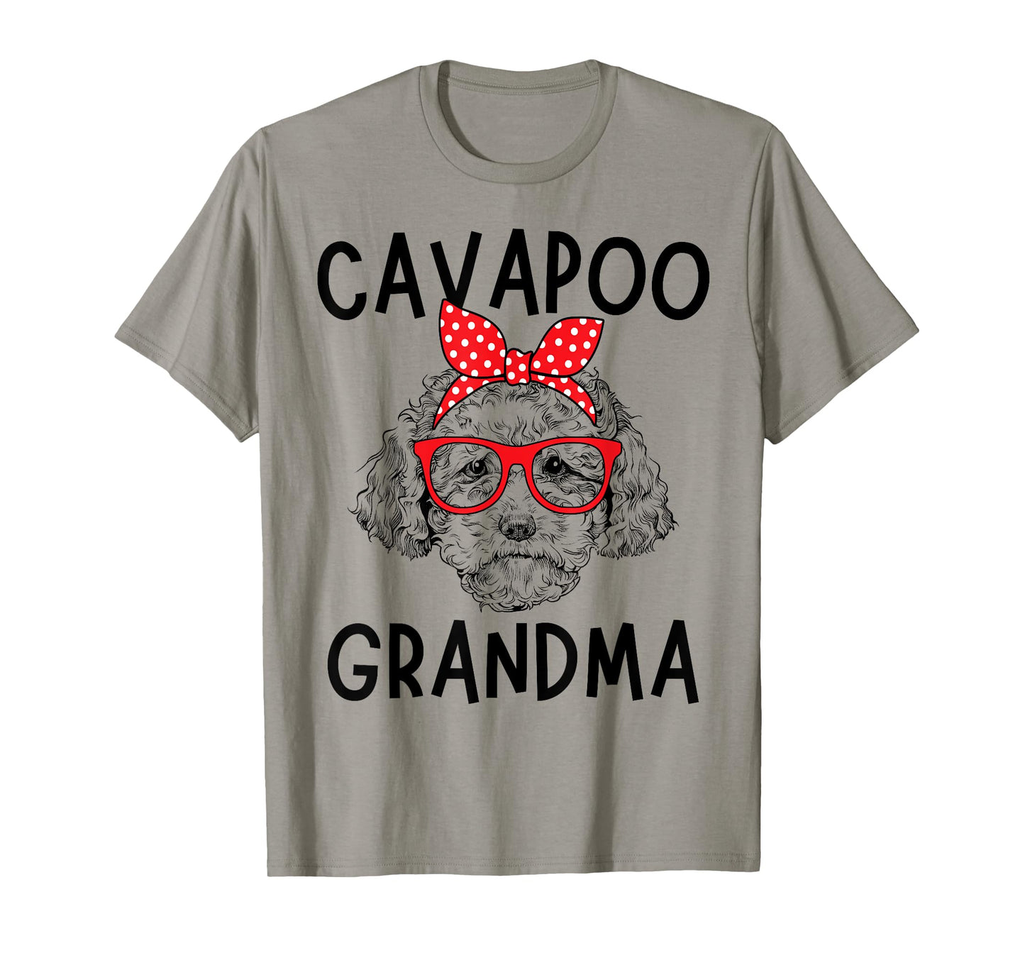 Cavapoo Grandma Cavadoodle Dog Nana Mother's Day Men Women Kids T-Shirt