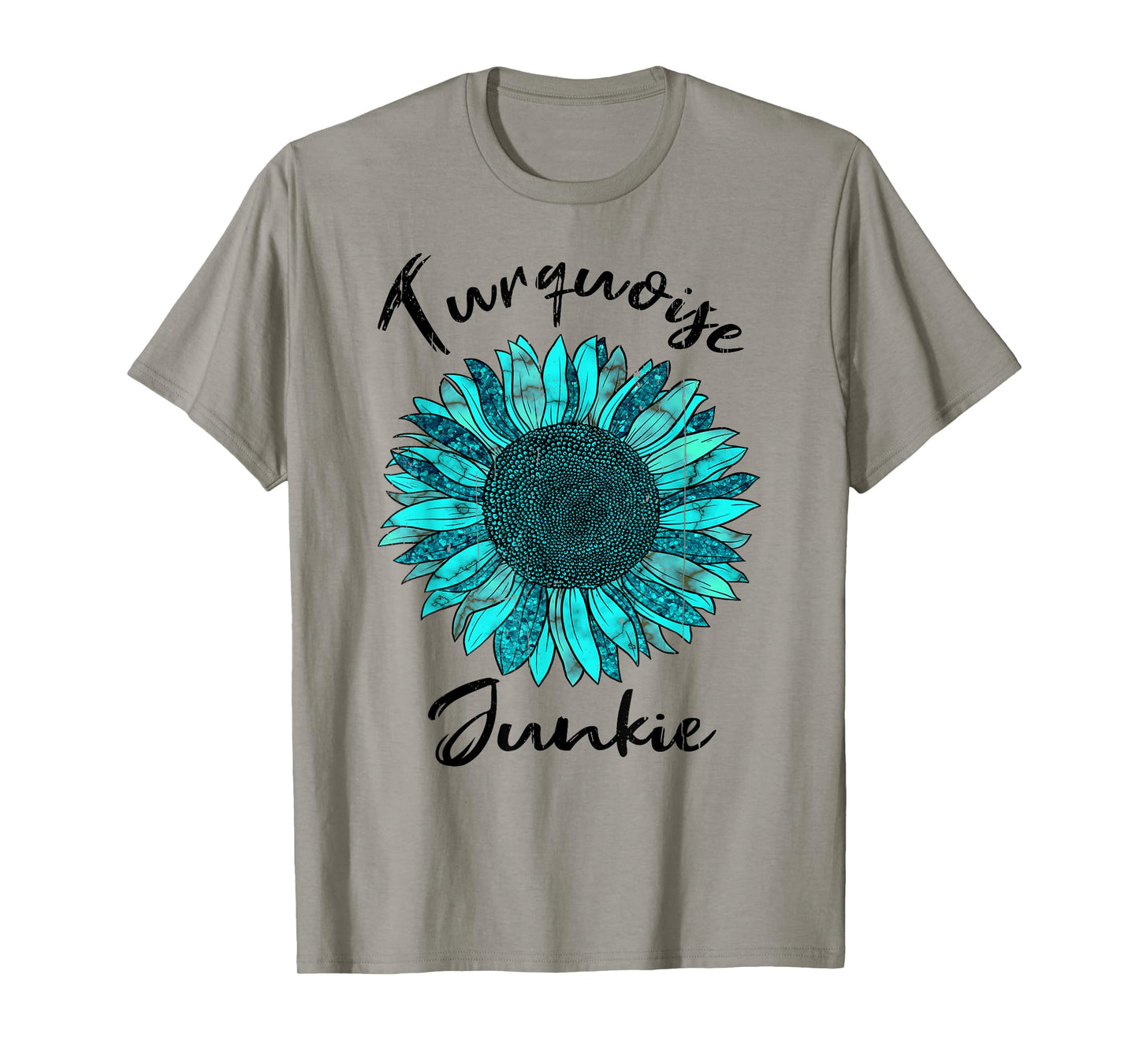 Turquoise Junkie Turquoise Gemstone Lovers Vintage Style T-Shirt