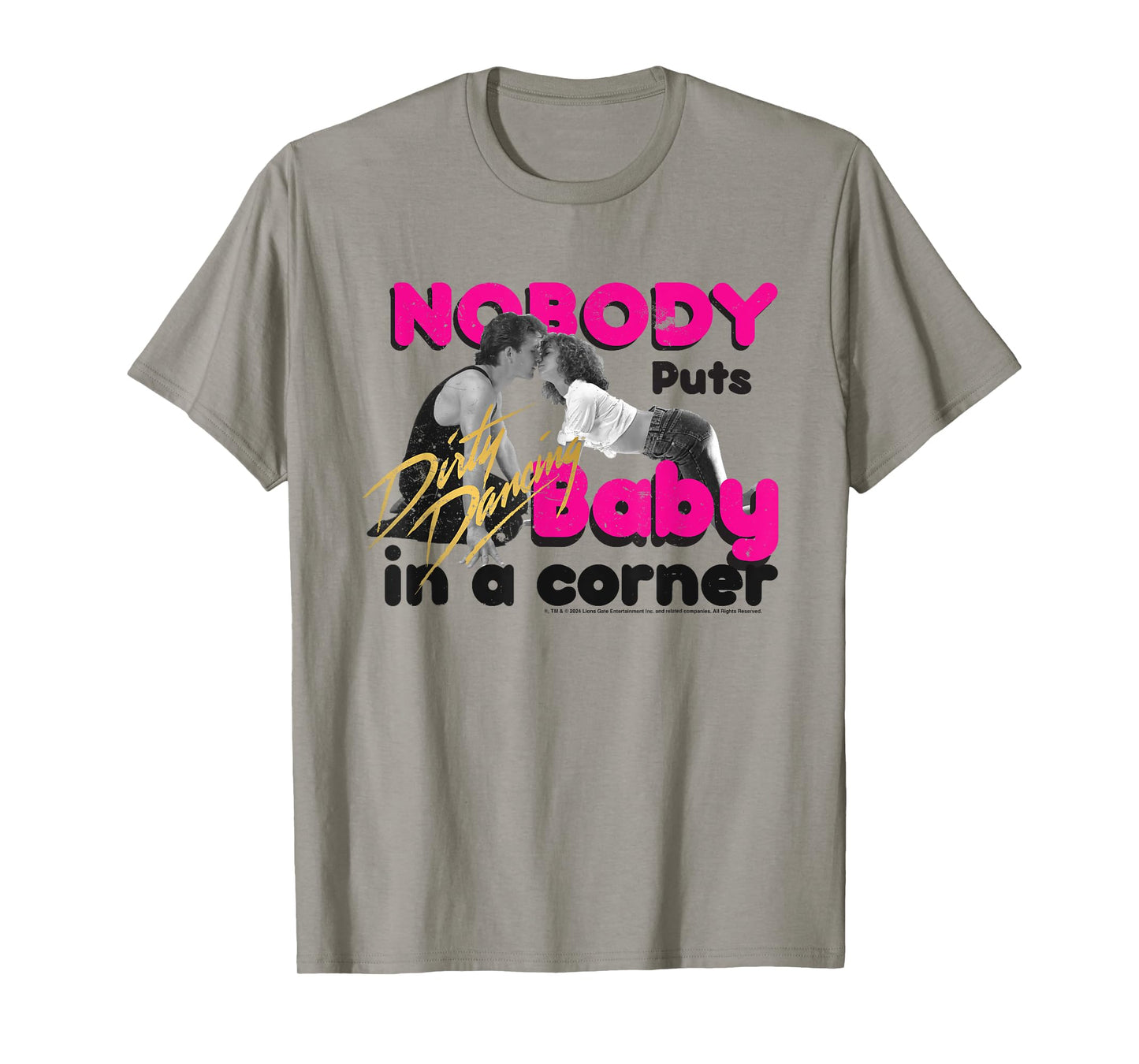 Dirty Dancing Nobody Puts Baby In A Corner Johnny & Baby T-Shirt