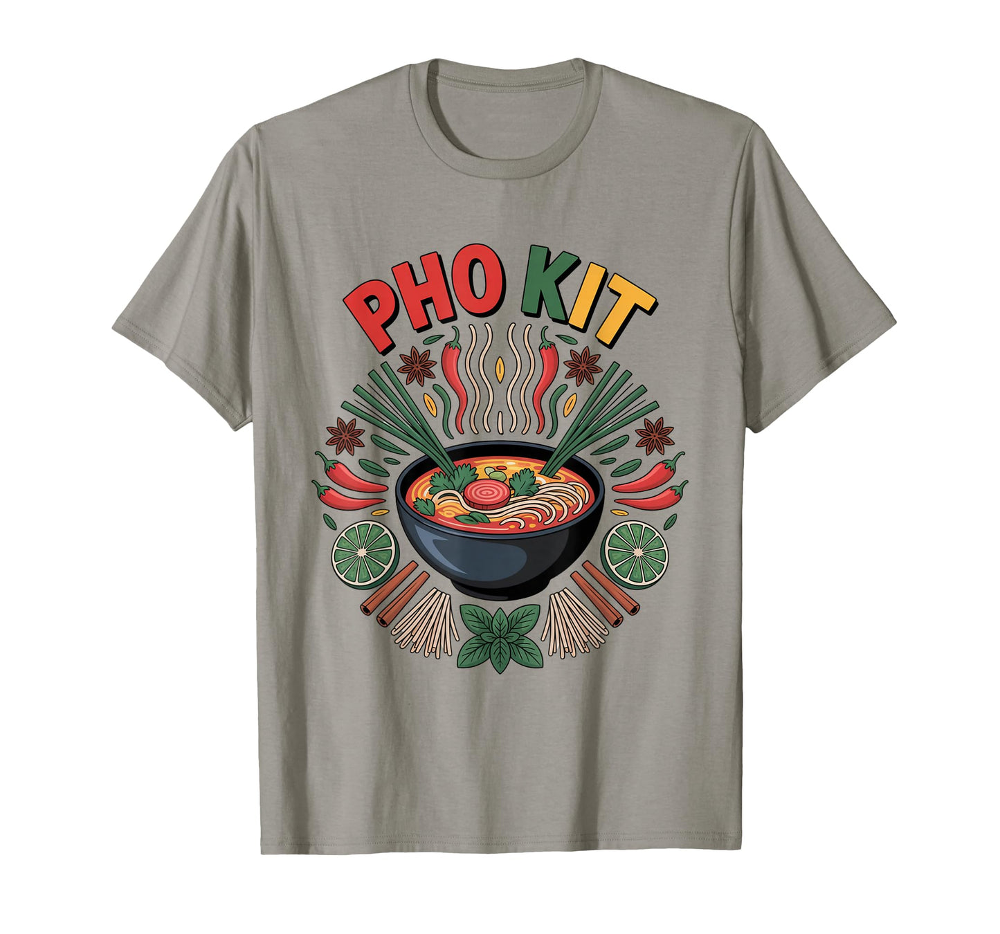 Pho Kit Soup Ingredients Pho Broth at Home Funny Pho Lover T-Shirt