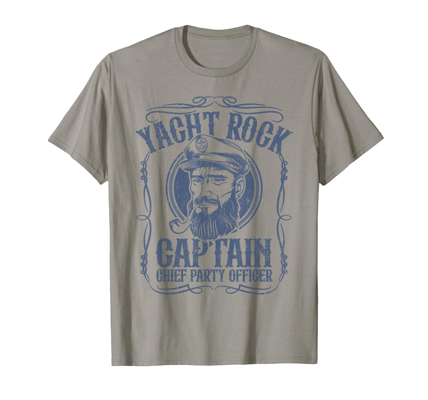 Funny Yacht Rock Captain Pontoon Boat Party Music Boating T-Shirt