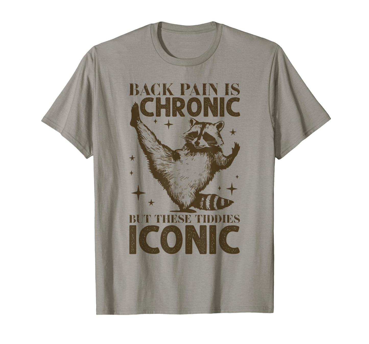 Funny Back Pain Is Chronic But These Tiddies Are Iconic T-Shirt