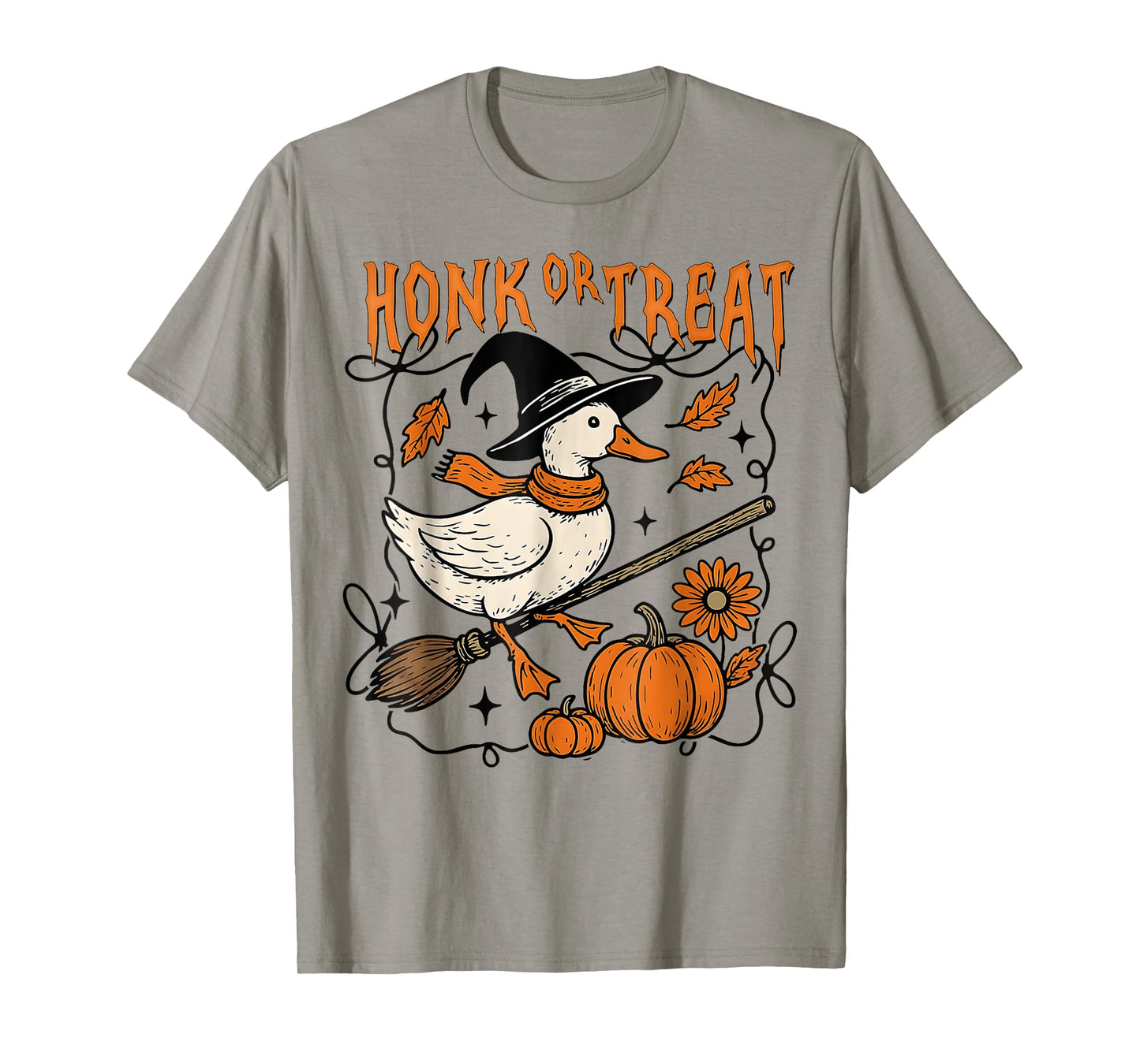 Honk Or Treat Goose Halloween Costume Fun T-Shirt