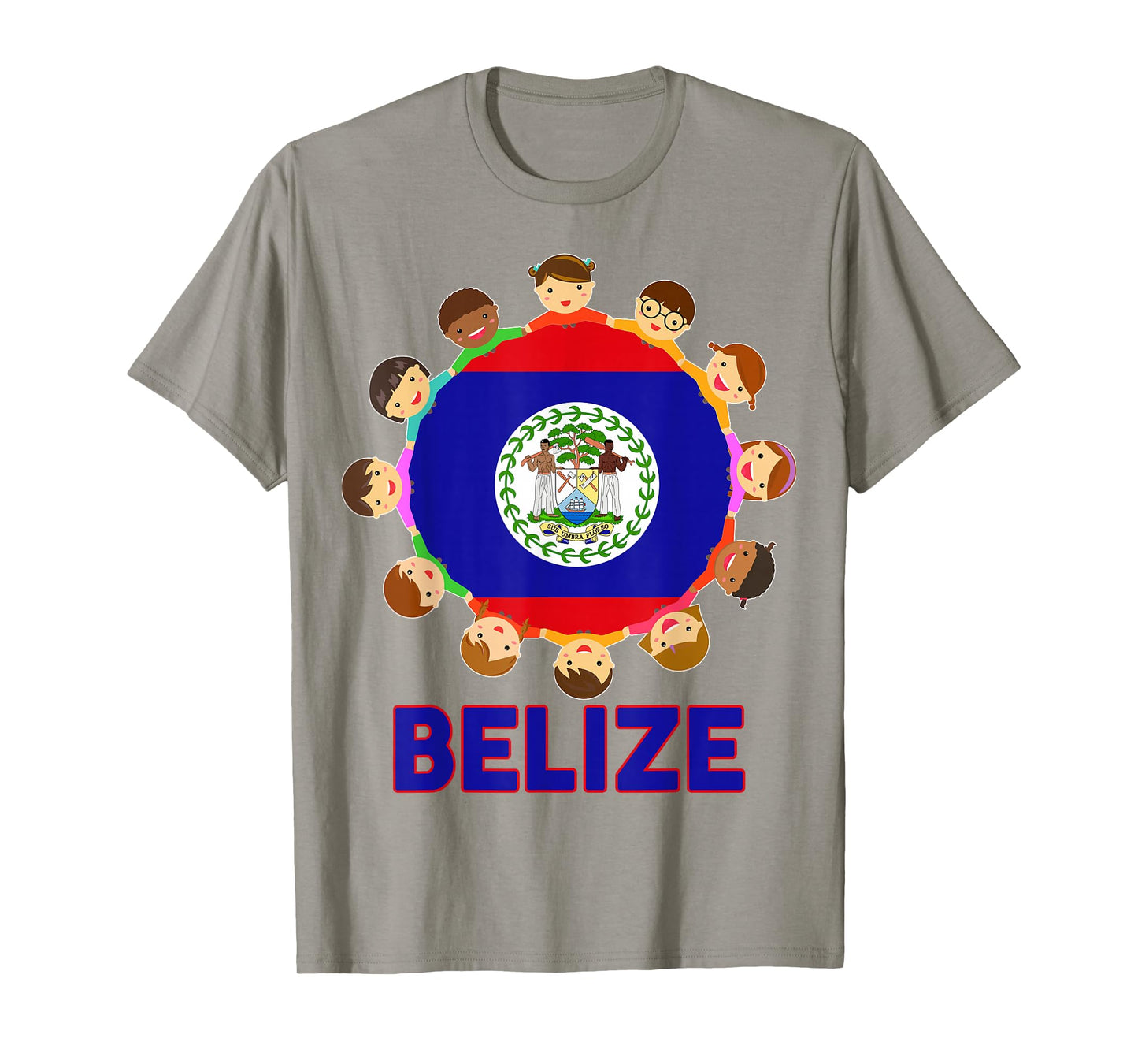 Toddler Belize-Shirt Flag Belizean Hispanic Heritage Kid Men T-Shirt