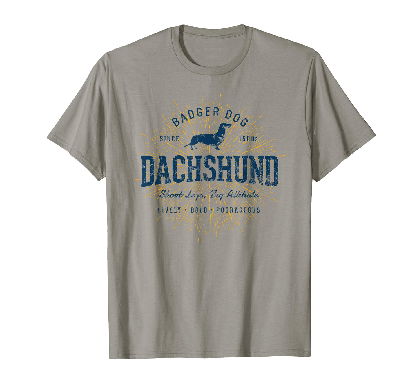Retro Dachshund Vintage T-Shirt