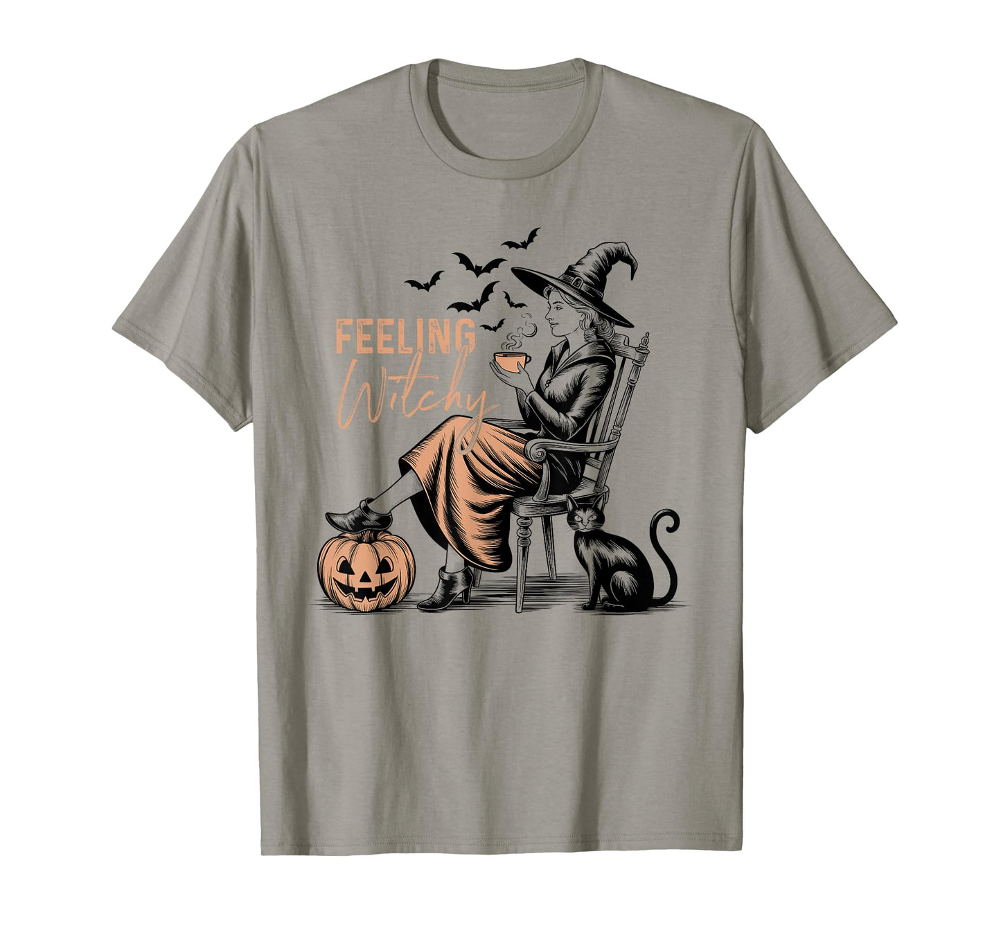 Feeling Witchy Halloween for Girls T-Shirt