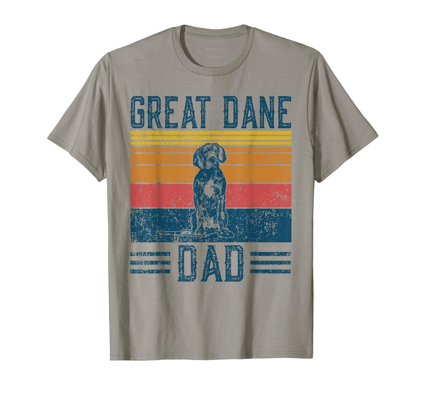 Dog Dad - Vintage Great Dane Dad Men Women Kids T-Shirt