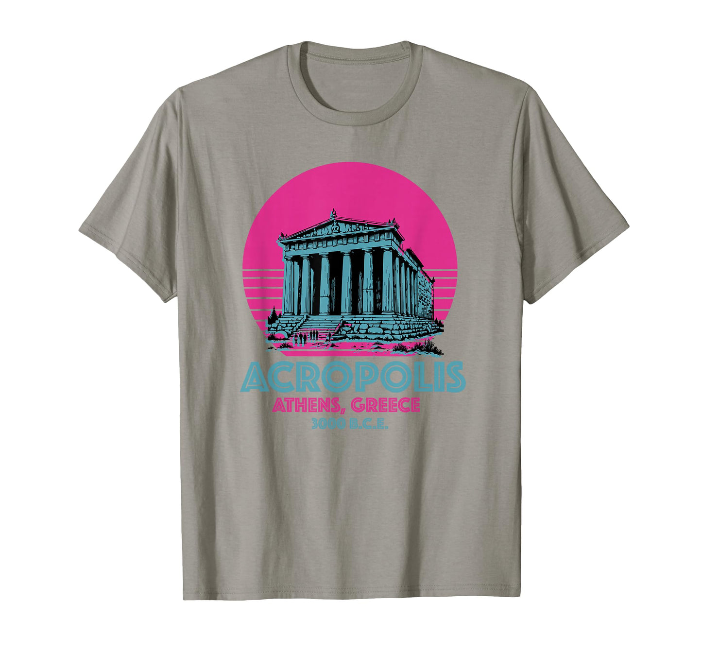 Souvenir from Acropolis Athens Greece Greek Parthenon T-Shirt