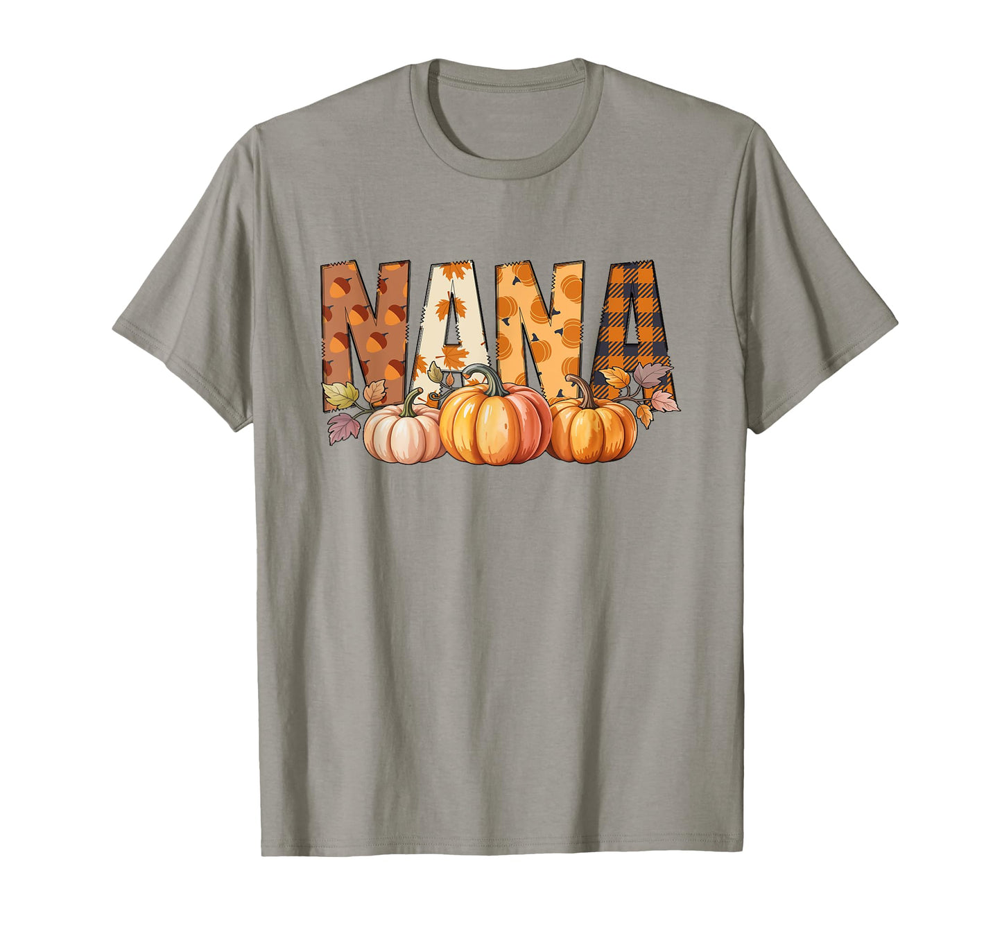 Nana Pumpkin Fall Design for Autumn Family Gatherings T-Shirt