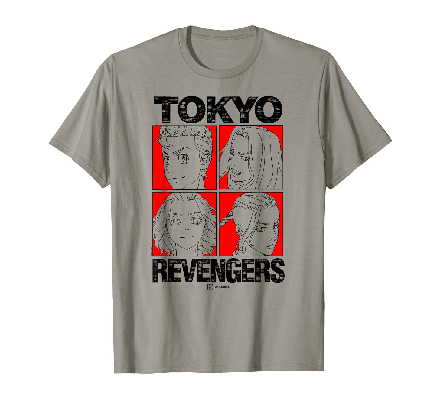Tokyo Revengers Character Grid Anime T-Shirt