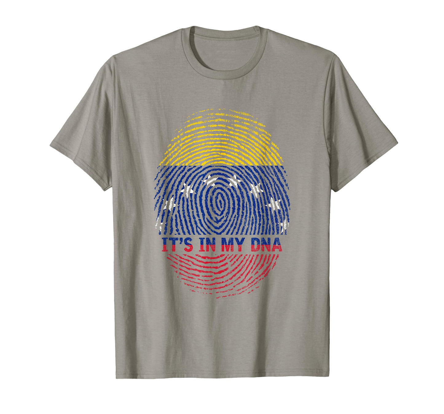 DNA Fingerprint Proud Venezuela Flag Patriotic Venezuela T-Shirt