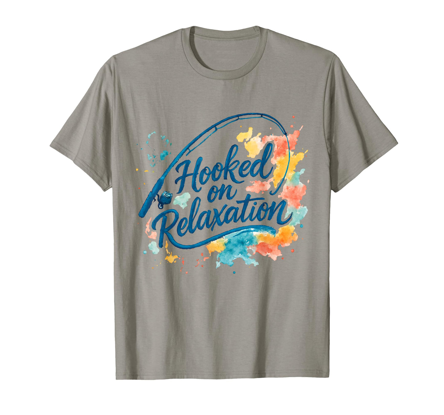 Hooked on Relaxation Fishing Lovers Fun Day Out T-Shirt
