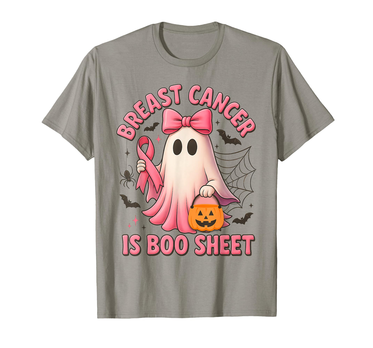 Breast Cancer is Boo Sheet Breast Cancer Awareness Halloween T-Shirt