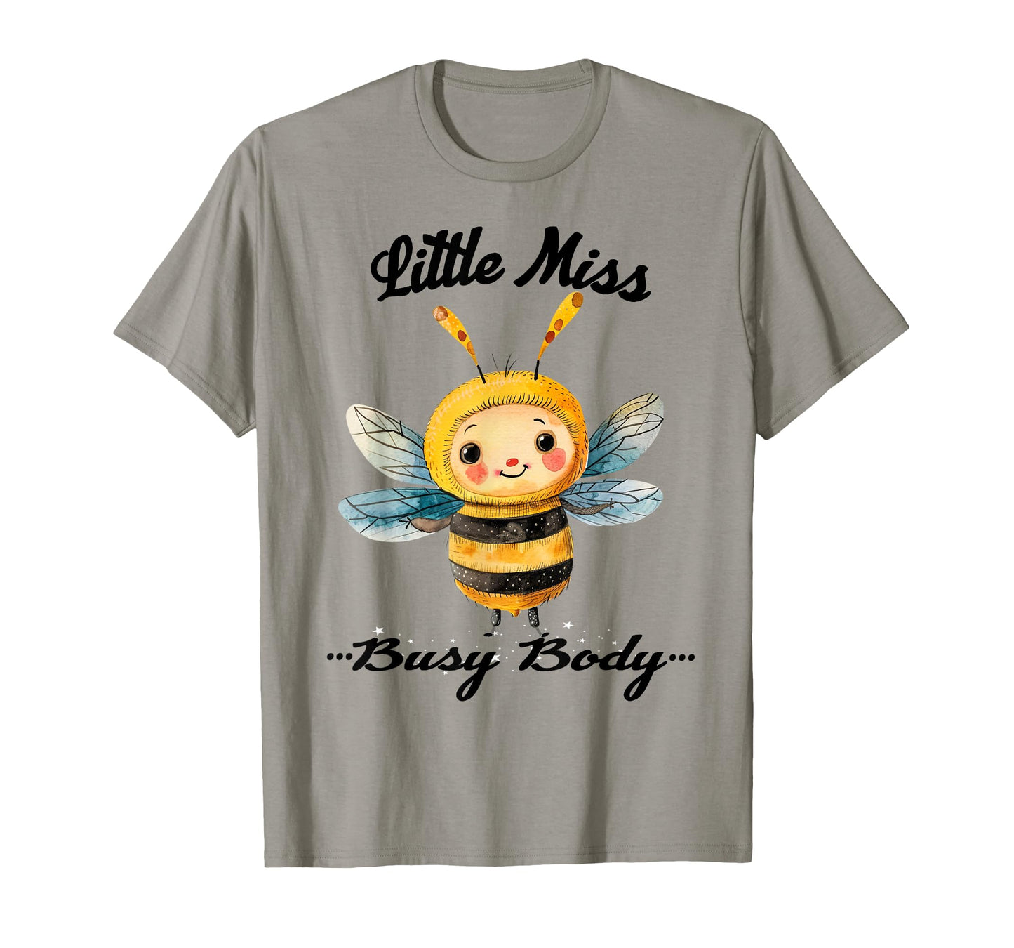 2024 Halloween Costume Cute Little Miss Busybody Bee Funny T-Shirt