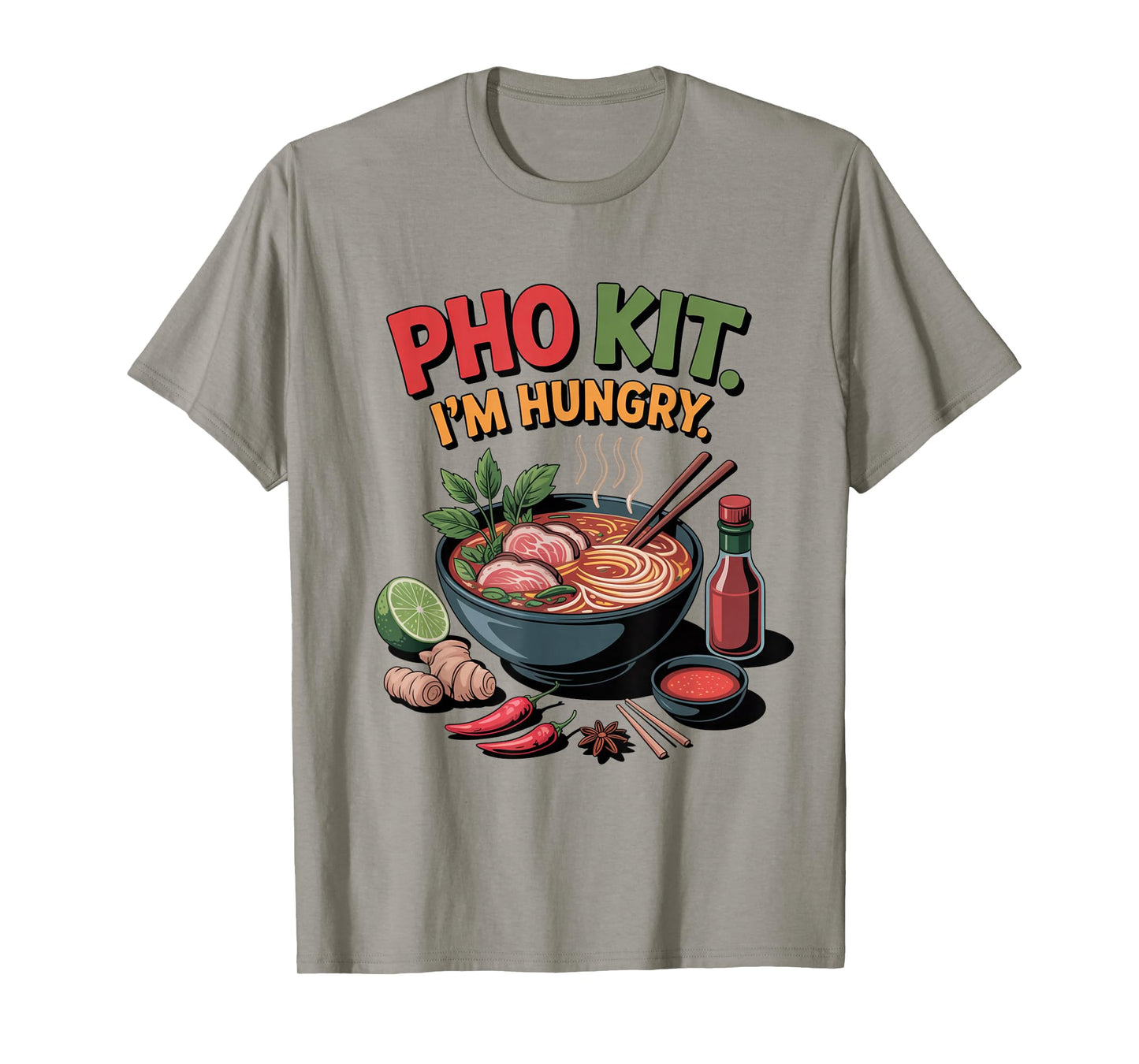 Pho Kit Soup Ingredients Pho Broth at Home Funny Pho Lover T-Shirt