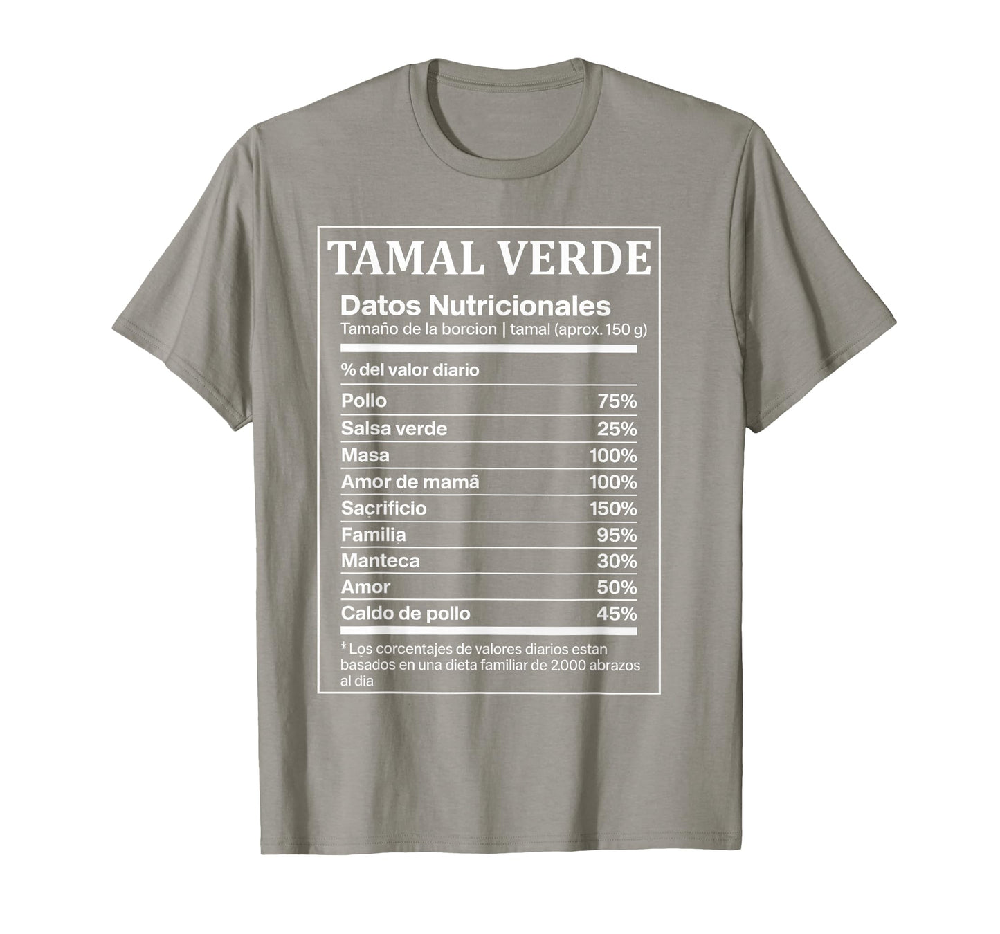 Tamal Verde Costume T-Shirt