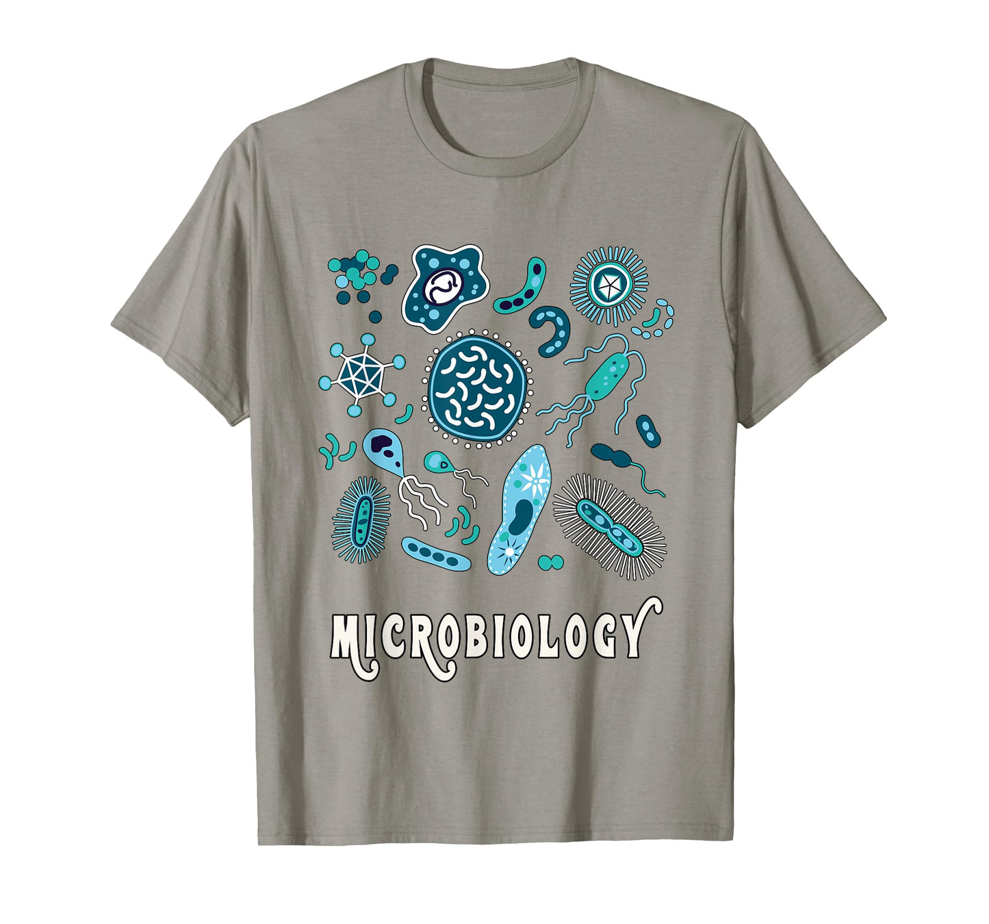 Microbiology Teacher, Science Instructor Gift Tee Shirt T-Shirt for Men Women